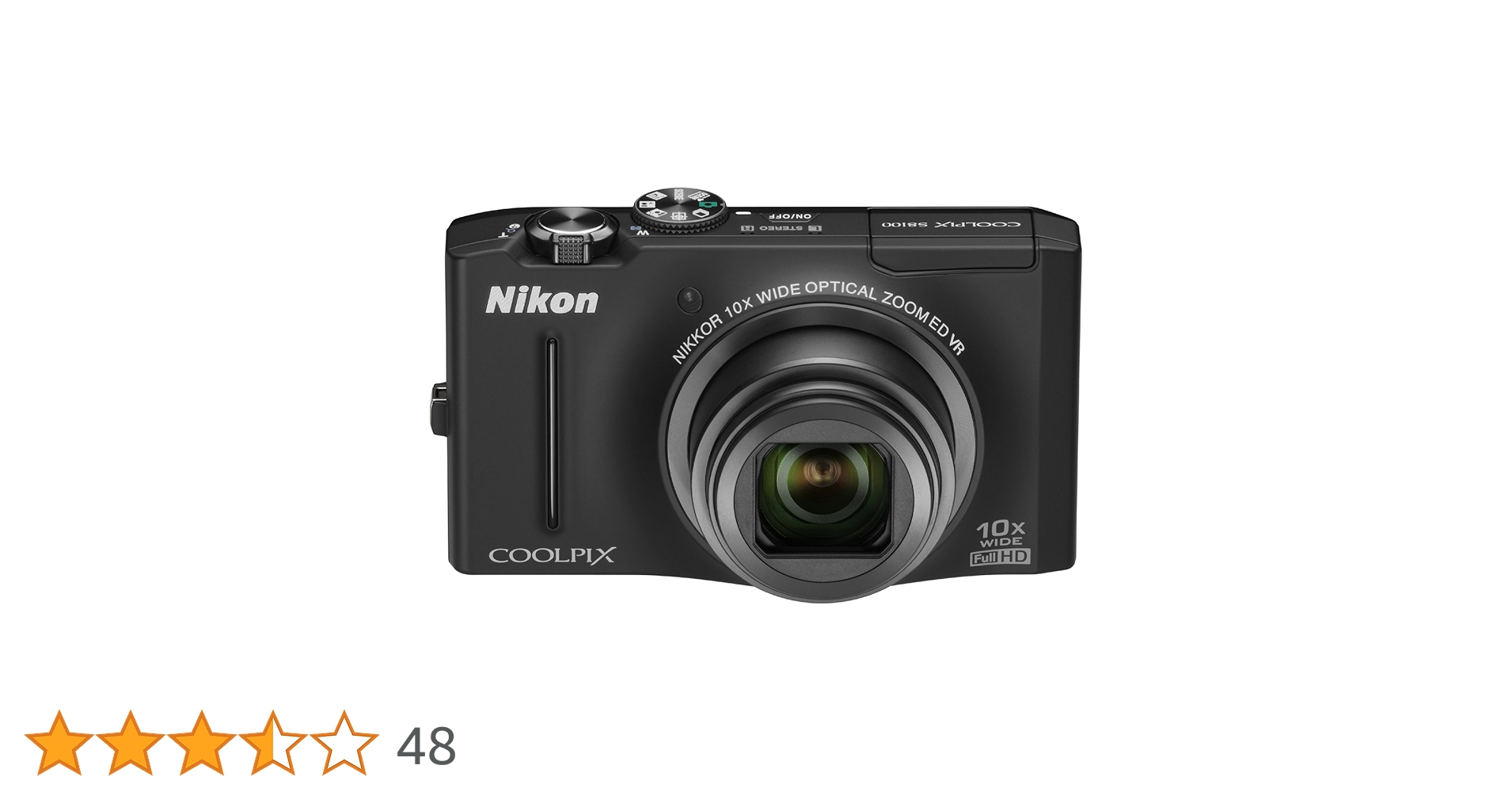 【✨大人気✨】NIKON COOLPIX S8100 コンデジ　ブラック Nikon Coolpix S8100 (Black) - CNET